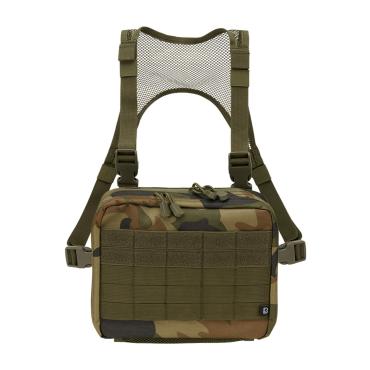 Marsupio borsa contenitore al petto cerniere rete protettiva
