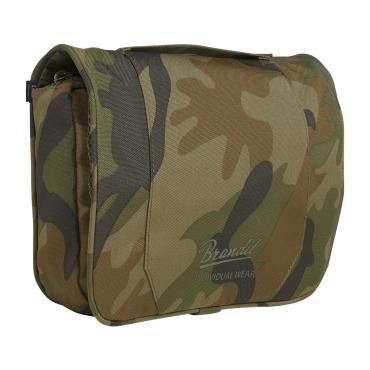 Borsa borsello uomo verde woodland militare grande scomparto