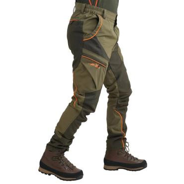 Pantalone pantaloni caccia ergonomici Rinforzi in tessuto te