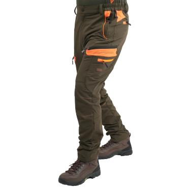 Pantaloni tecnici pantalone robusto comodo elasticizzato tra