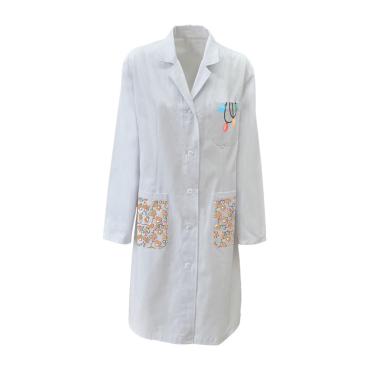 Camice bianco Natalizio ospedaliero lavoro Donna medico dott