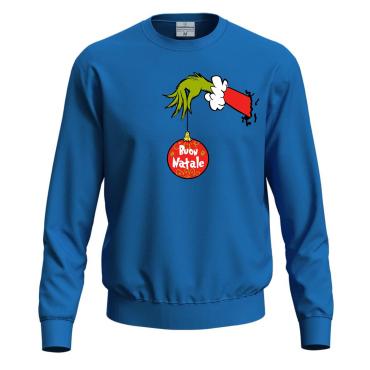 Felpa Natalizia Unisex Maglione Buon Natale uomo donna inver