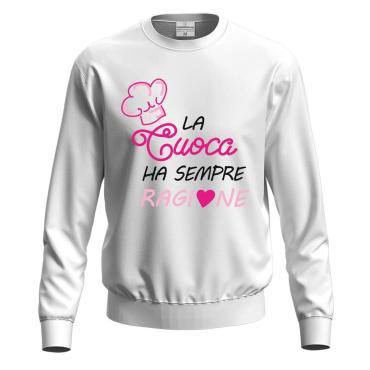 Felpa maglia stampa DTF 
