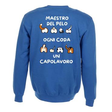 Felpa maglione con stampa DTF 