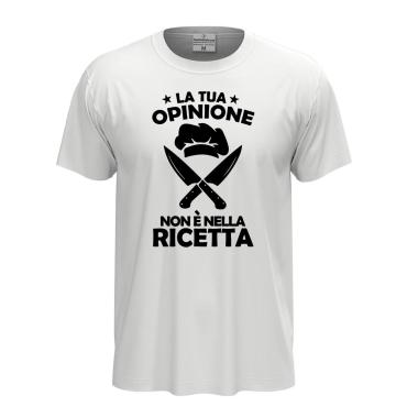 T-shirt classica a manica corta con stampa DTF 