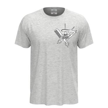 T-shirt classica unisex a manica corta con stampa DTF di qua