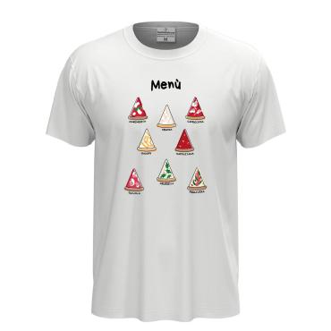 T-shirt classica unisex a manica corta con stampa DTF