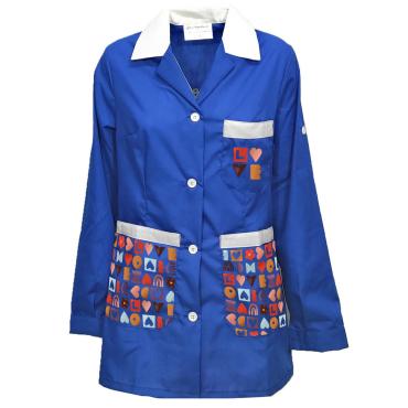 Camice Grembiule Maestra bidella Scuola Asilo infanzia educa