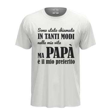 T-shirt classica stampa 