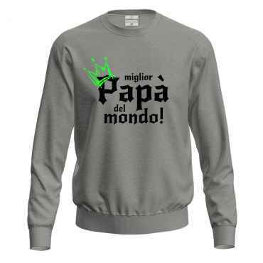 Felpa maglia con stampa digitale 