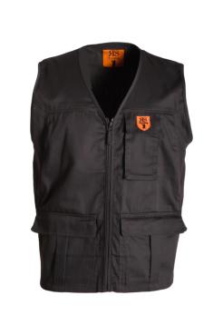 Gilet smanicato caccia uomo tasche carniere verde abbigliame