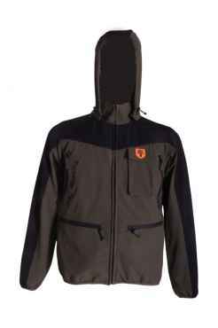 Giacca giubbino rip-stop elasticizzato idrorepellente con ca