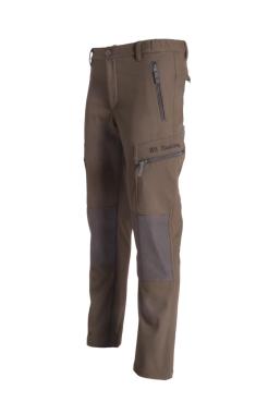 Pantalone in tessuto elasticizzato softshell leggero idrorep