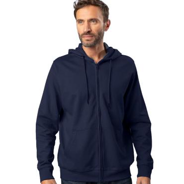 Felpa maglia Unisex con Zip e Cappuccio lavoro operaio casua