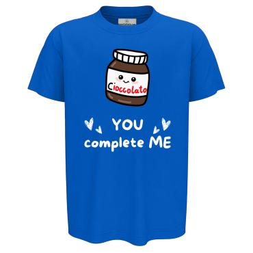 T-shirt bambino mezza manica con stampa DTF 