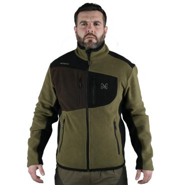 Maglione Pile da Caccia Masseria M12  bicolore ad alta visib