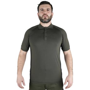 Polo maglia maglietta caccia tecnica sportiva traspirante Ou