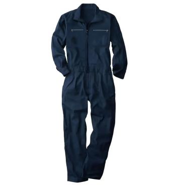 Tuta completo intero da lavoro cotone operaio meccanico zip 