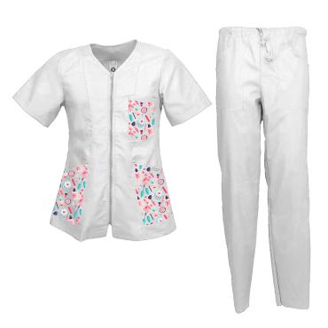 Divisa da Lavoro completo Donna Estetista truccatrice giacca