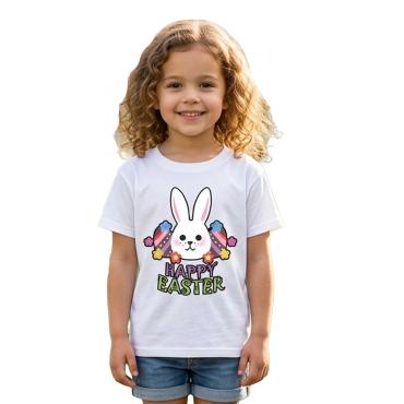 T-Shirt maglia mezza manica bambino unisex a manica corta PA