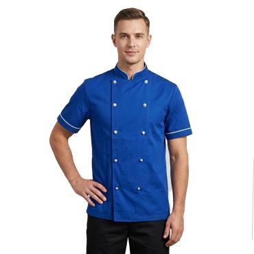 Giacca cuoco chef lavoro cucina ristorante estiva mezze mani