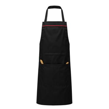 Grembiule Paravanti ristorante con Tasche Personalizzabile L
