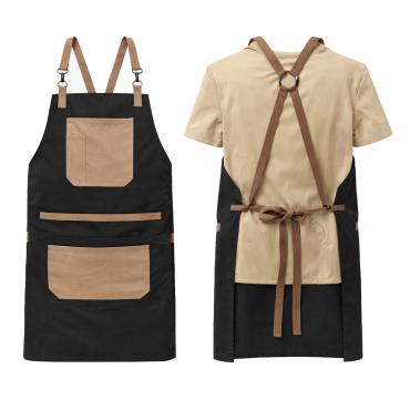 Grembiule da Lavoro Professionale con Tasche in Poliestere R