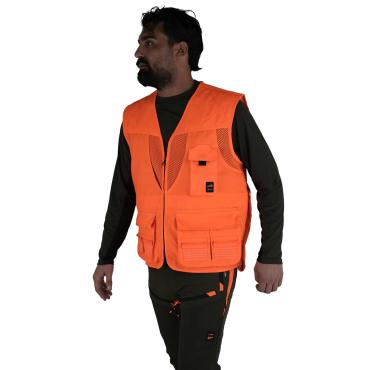 Giacca giubbino da Caccia Masseria Verde Arancio Fluo Elasti