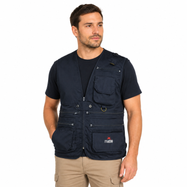 Gilet smanicato policotone pesca caccia abbigliamento tecnic