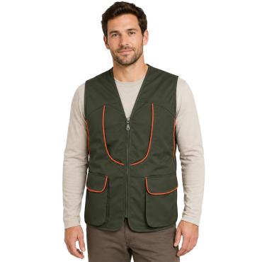 Gilet Sport ampie tasche frontali carniere tasche portaborra