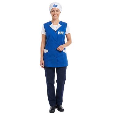 completo Camice grembiule Pulizie lavoro Cuffia giromanica e