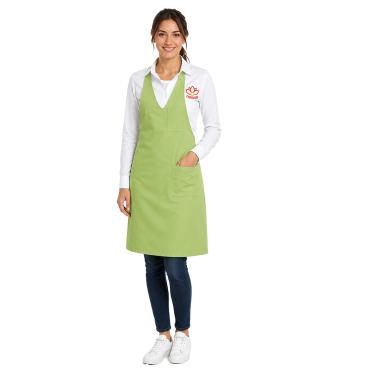 Kit Fioraio Donna T-shirt camicia e Grembiule Paragilet Verd