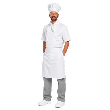Completo cuoco mezze maniche corte chef estiva stock abbigli