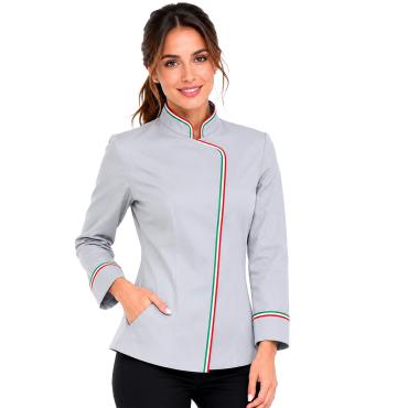 Giacca cuoco donna profilo italia chef ristorante pizzeria l