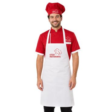 Kit Divisa Cuoco Personalizzabile per Cucina o Scuola Alberg