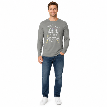 T-shirt classica a manica lunga per uomo - Halloween Edition