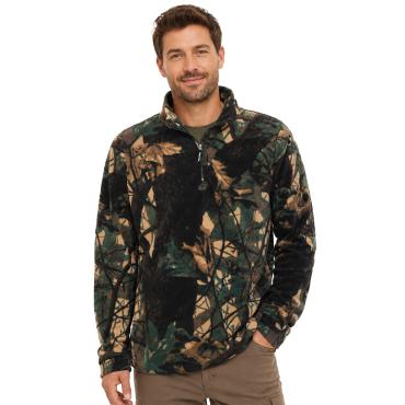 Maglia maglione maglietta felpa pile invernale caccia pesca 