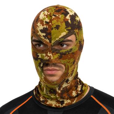 Passamontagna cotone visiera mephisto cotone softair airsoft