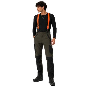 Pantalone elastico con bretelle caccia abiti tecnici tuta el
