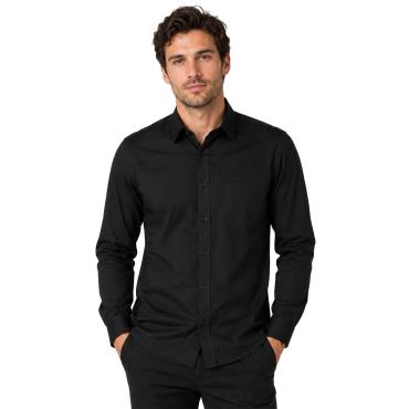 Camicia a manica lunga con taschino Resistente e professiona