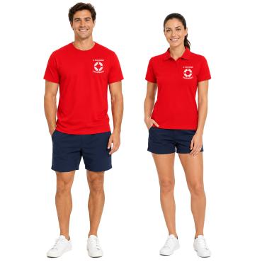 Kit Bagnino Salvataggio T-shirt e Polo con disegni stampati 
