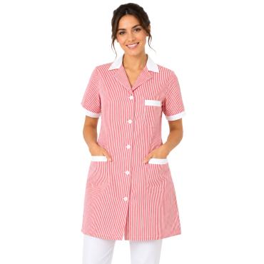 Camice lavoro donna estivo mezze maniche tasche rigo maestra