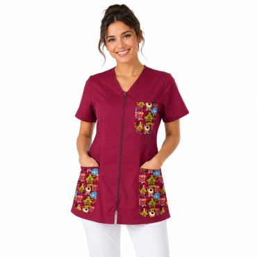 Camice casacca con Zip per Maestra Asilo infanzia educatrice