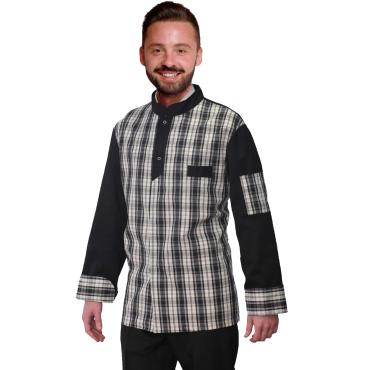 Casacca giacca uomo quadroni made in Italy pub ristorante pi