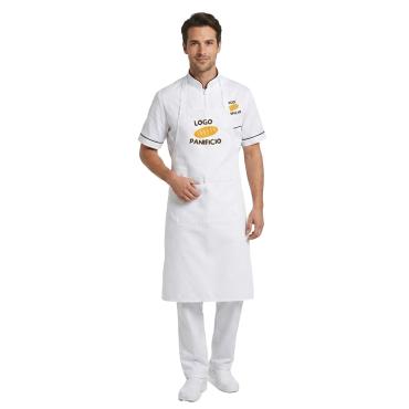 Completo uomo per Panetteria lavoro Bancone con camice casac