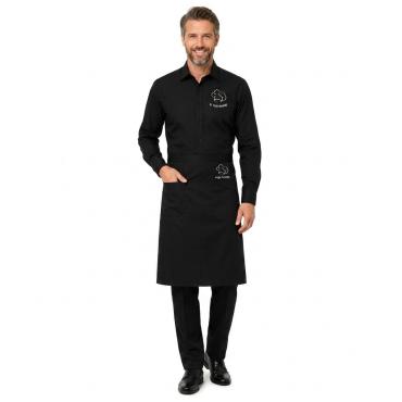 Kit Uomo con Grembiule e Camicia per Cameriere Sala e Bar di