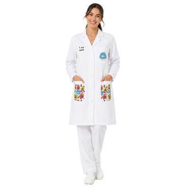 Camice donna pediatra veterinaria sanitario ospedaliero bamb