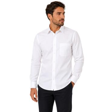 Camicia a manica lunga con taschino Resistente e professiona