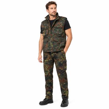 Kit da caccia completo professionale con gilet e pantaloni  