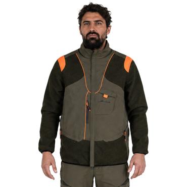 Giacca giubbino da Caccia Masseria Verde Arancio Fluo Elasti